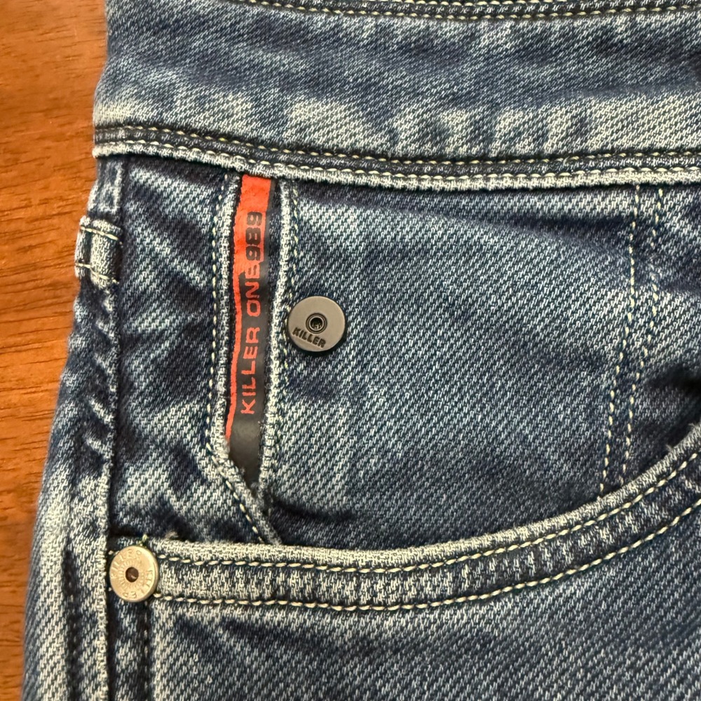 Killer Jeans Slim Fit Mens Size 32 Dark Blue Denim Stretch Style 9397 989 JNS - Picture 4 of 16